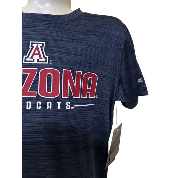 NEW Arizona Wildcats Colosseum Blue SS Crew Neck Tee Shirt Youth M 12-14 - Picture 3 of 7